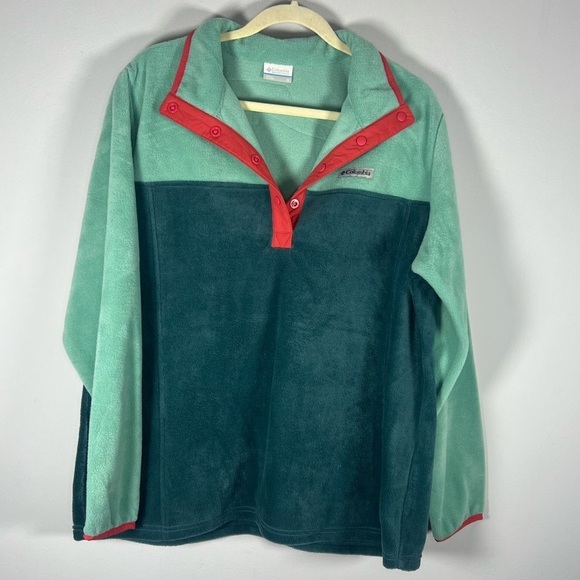Columbia Benton Springs 1/2 Snap Pullover Size 1X - Picture 3 of 8